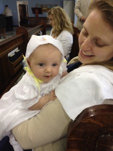Juliette atBaptism